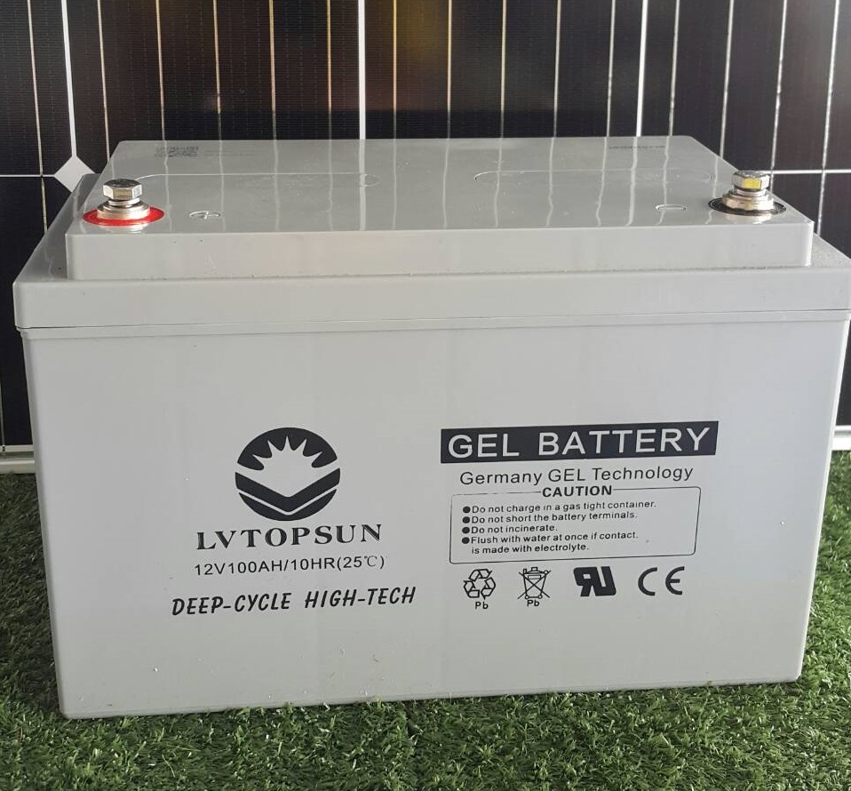 แบตเตอรี่โซล่าเซล 12 โวล์ท 100 แอมป์ Deep Cycle Battery Solar Cell