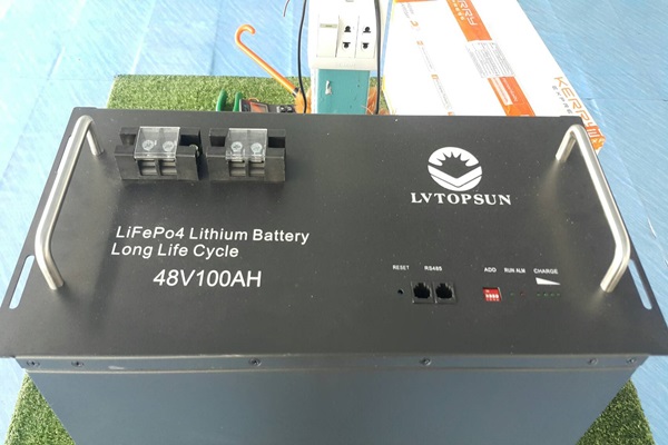 Lithium battery 48v100ah LVTOPSUN แบตลิเธียม LifePo4